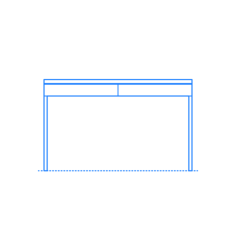 Furniture Console Sideboard Ikea Besta Burs Desk Line Art Svg Vector, Free Vectors File